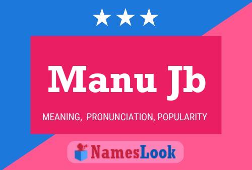 Manu Jb 名字海报