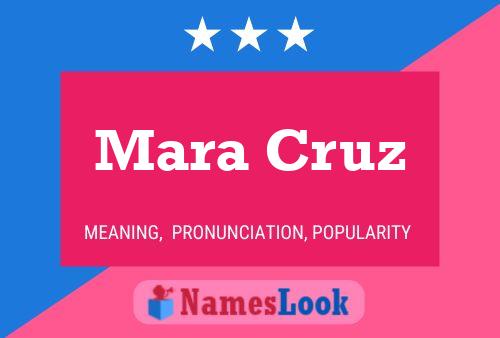 Mara Cruz 名字海报