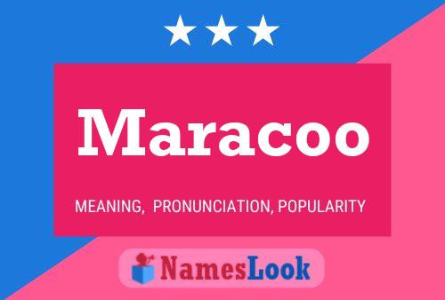 Maracoo 名字海报