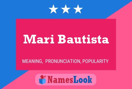 Mari Bautista 名字海报