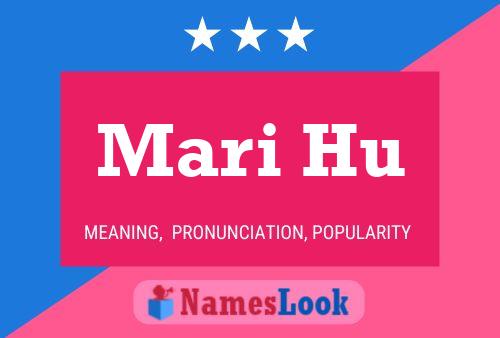 Mari Hu 名字海报