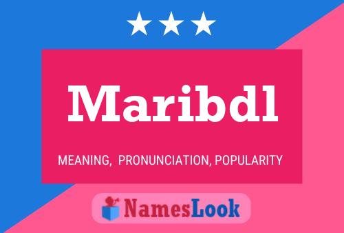 Maribdl 名字海报