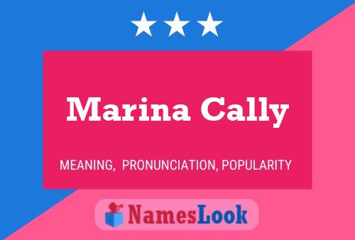 Marina Cally 名字海报