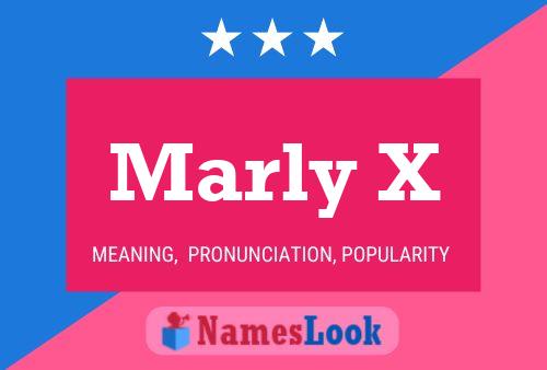 Marly X 名字海报