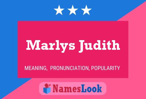 Marlys Judith 名字海报