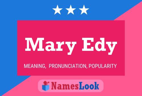 Mary Edy 名字海报