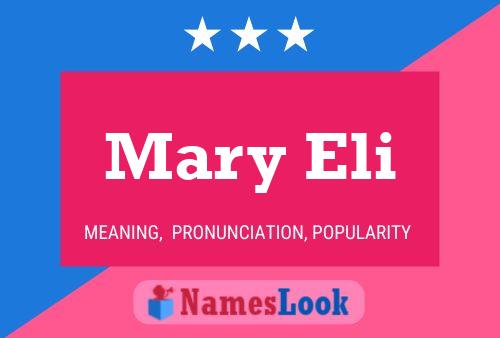 Mary Eli 名字海报