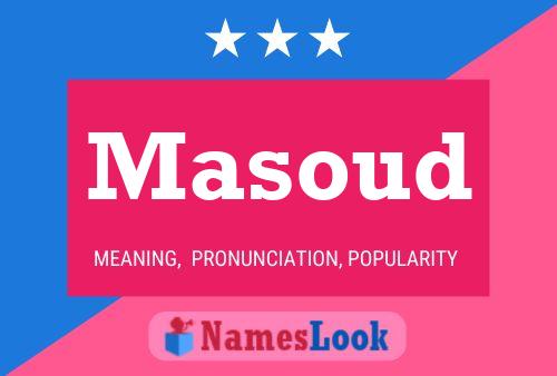 Masoud 名字海报