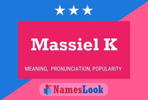 Massiel K 名字海报