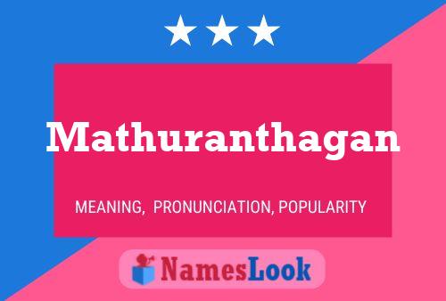 Mathuranthagan 名字海报