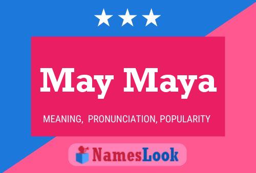 May Maya 名字海报