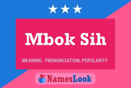 Mbok Sih 名字海报