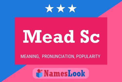 Mead Sc 名字海报