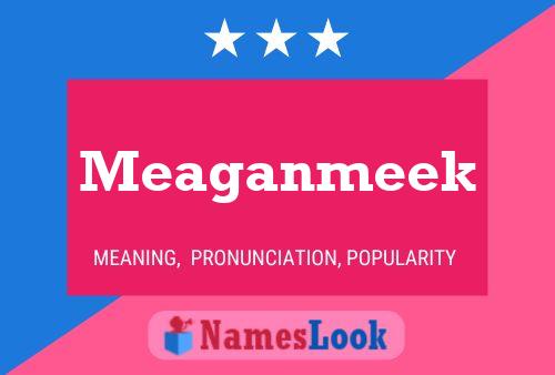 Meaganmeek 名字海报