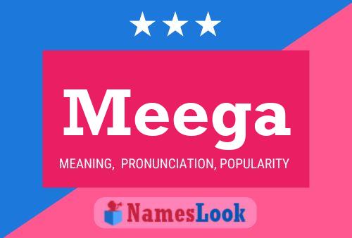 Meega 名字海报