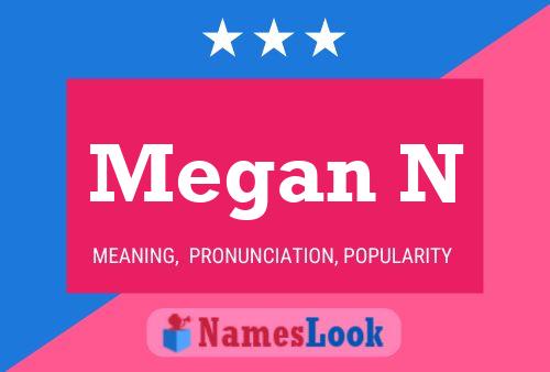 Megan N 名字海报