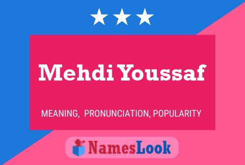 Mehdi Youssaf 名字海报