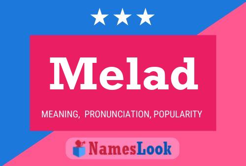 Melad 名字海报