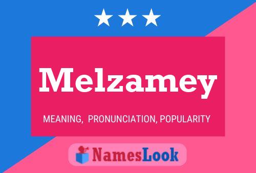 Melzamey 名字海报