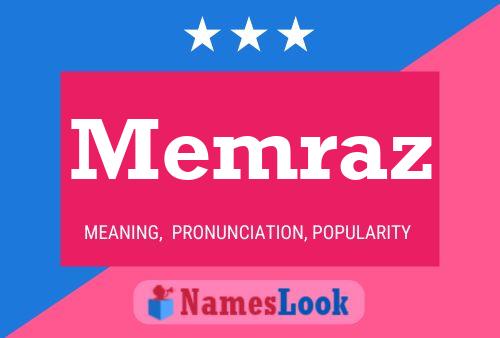 Memraz 名字海报