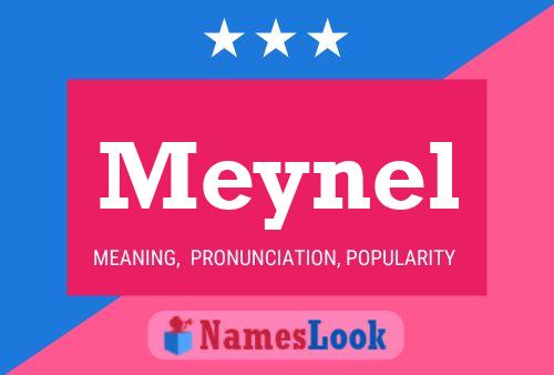 Meynel 名字海报