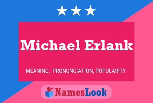 Michael Erlank 名字海报