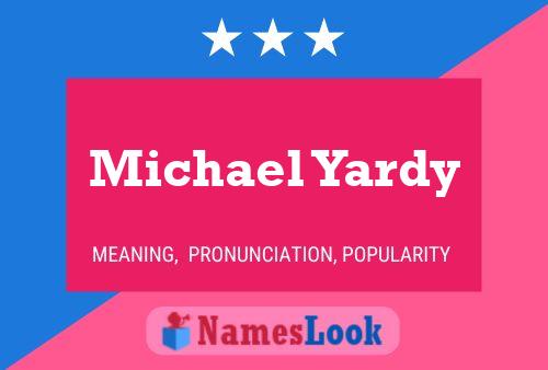 Michael Yardy 名字海报