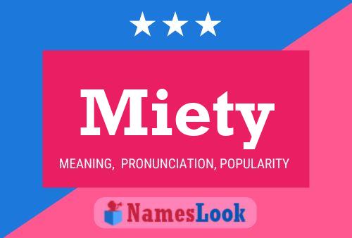 Miety 名字海报