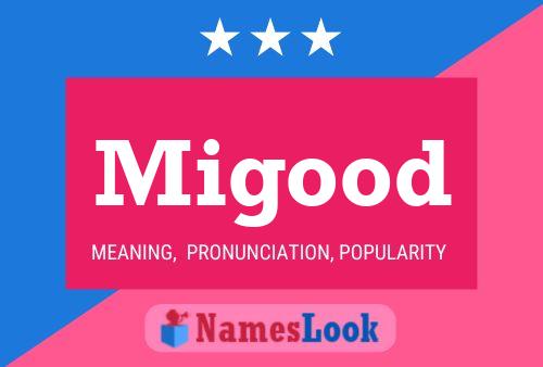 Migood 名字海报