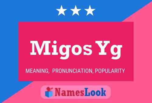 Migos Yg 名字海报