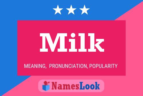 Milk 名字海报