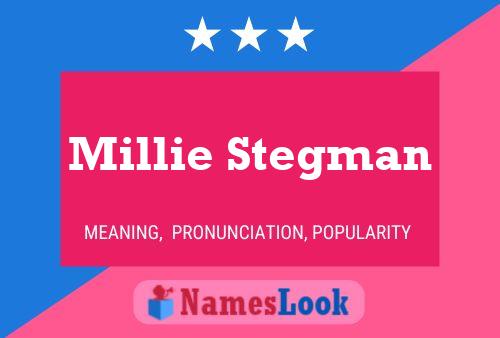 Millie Stegman 名字海报