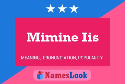 Mimine Iis 名字海报