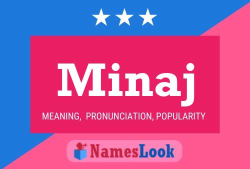 Minaj 名字海报