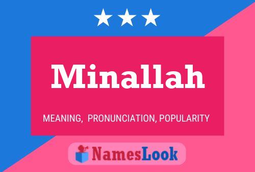 Minallah 名字海报