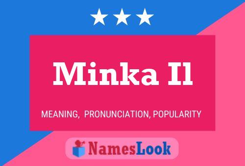 Minka Il 名字海报