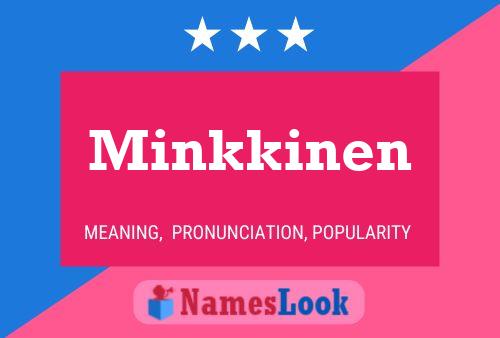 Minkkinen 名字海报