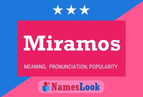 Miramos 名字海报