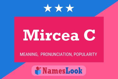 Mircea C 名字海报