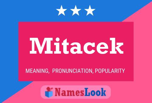 Mitacek 名字海报