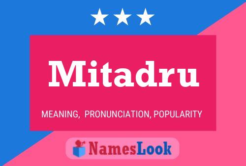 Mitadru 名字海报