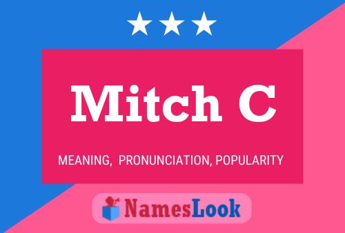 Mitch C 名字海报