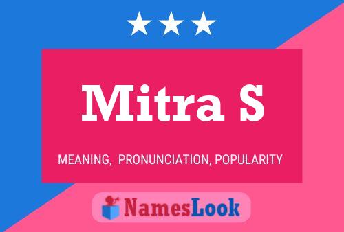 Mitra S 名字海报