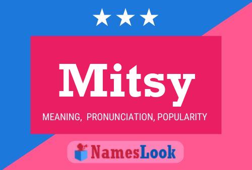 Mitsy 名字海报