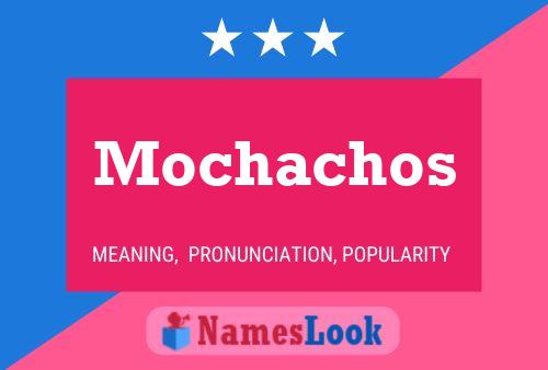 Mochachos 名字海报