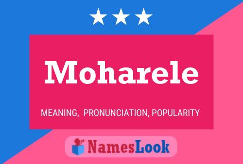 Moharele 名字海报