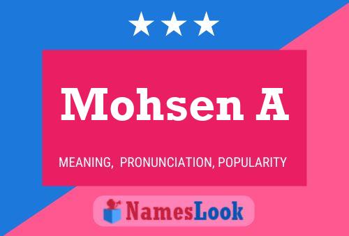 Mohsen A 名字海报