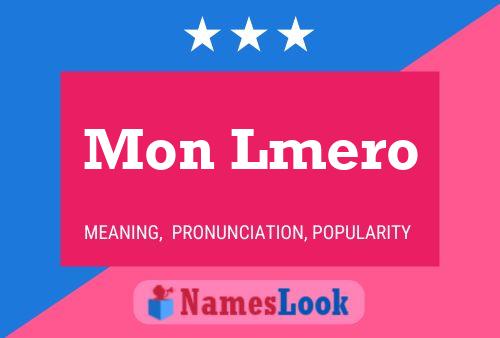 Mon Lmero 名字海报