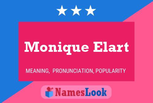 Monique Elart 名字海报