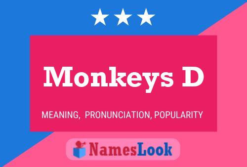 Monkeys D 名字海报